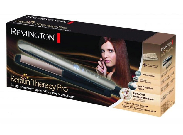Выпрямитель для волос REMINGTON S8590 Keratin Therapy Pro - изображение 6 Выпрямитель для волос REMINGTON S8590 Keratin Therapy Pro - изображение 6