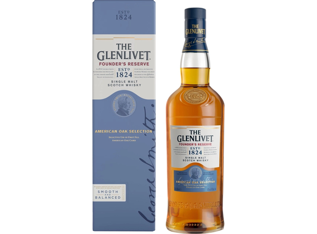 Виски The Glenlivet Founder's Reserve 0.5 л в подарочной упаковке (5000299621226)  Виски The Glenlivet Founder's Reserve 0.5 л в подарочной упаковке (5000299621226)