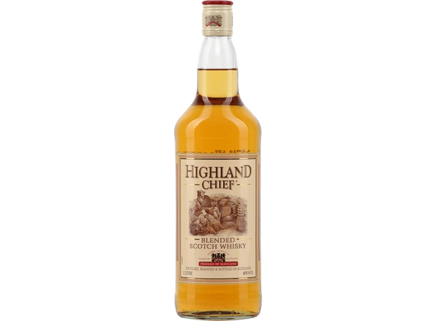Виски Highland Chief 3 YO blended 1 л 40% (5060000034363), Объем: 1 л (1000 мл)  Виски Highland Chief 3 YO blended 1 л 40% (5060000034363), Объем: 1 л (1000 мл)