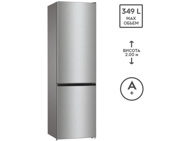 Двухкамерный холодильник морозилкой GORENJE RK6201ES4 - изображение 2 Двухкамерный холодильник морозилкой GORENJE RK6201ES4 - изображение 2