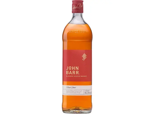 Виски John Barr 1 л 40% (5013967003996), Объем: 1 л (1000 мл) 