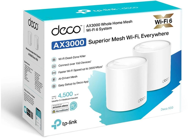 TP-Link Deco X50 (2-Pack) - изображение 4 TP-Link Deco X50 (2-Pack) - изображение 4