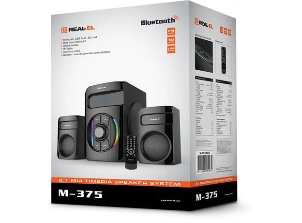 REAL-EL M-375 Black - изображение 10