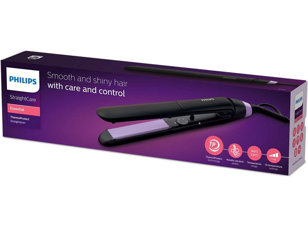 Выпрямитель для волос PHILIPS StraightCare Essential BHS377/00 - изображение 8 Выпрямитель для волос PHILIPS StraightCare Essential BHS377/00 - изображение 8