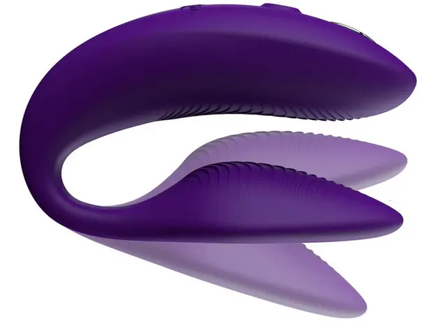 Вибратор для пар We-Vibe Sync 2 Purple с управлением через приложение, Цвет: Фиолетовый - изображение 5