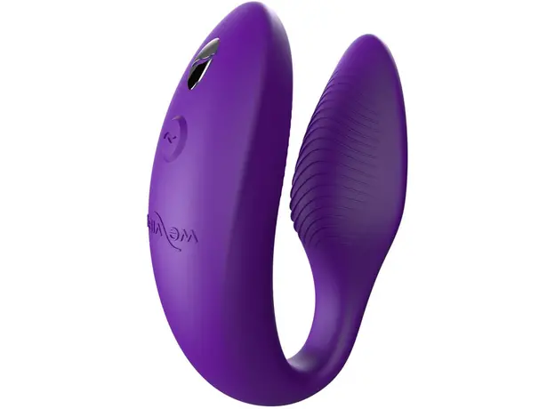 Вибратор для пар We-Vibe Sync 2 Purple с управлением через приложение, Цвет: Фиолетовый - изображение 6