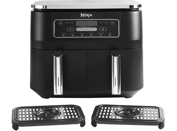 Мультипечь Ninja Air Fryer Foodi Dual Zone (AF300EU) - изображение 8 Мультипечь Ninja Air Fryer Foodi Dual Zone (AF300EU) - изображение 8
