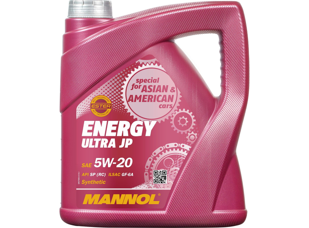 Моторное масло Mannol Energy Ultra JP 5W-20 4 л (MN7906-4)  Моторное масло Mannol Energy Ultra JP 5W-20 4 л (MN7906-4)