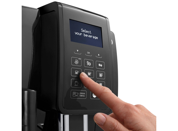Кавомашина DELONGHI Dinamica ECAM353.75.B - зображення 7