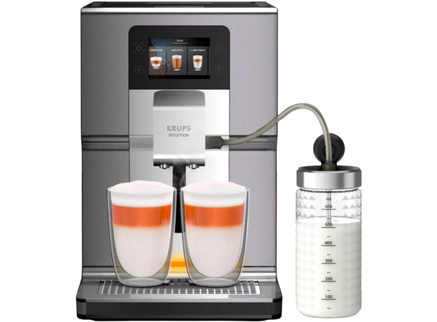 Кофемашина KRUPS Intuition Preference Plus EA875E10  Кофемашина KRUPS Intuition Preference Plus EA875E10
