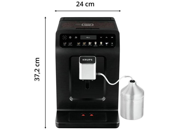 Кофемашина зерновая KRUPS Evidence Plus Titanium EA894810 - изображение 3 Кофемашина зерновая KRUPS Evidence Plus Titanium EA894810 - изображение 3