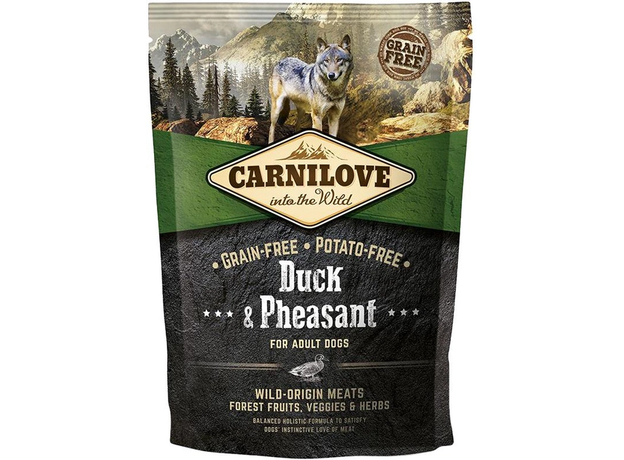 Carnilove Duck & Pheasant 1.5 кг (8595602508877), Фасовка: 1.5 кг  Carnilove Duck & Pheasant 1.5 кг (8595602508877), Фасовка: 1.5 кг