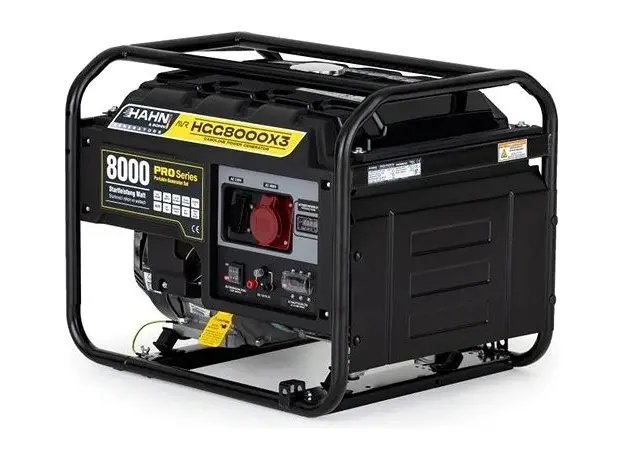Генератор бензиновый Hahn & Sohn Benzin Generator Hgg 8000 X3 - изображение 2