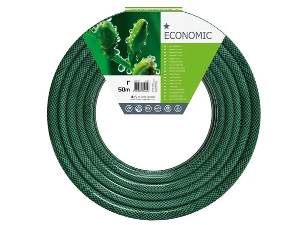 Шланг для полива Cellfast ECONOMIC 1", 50 м (10-032), Внутренний диаметр шланга, дюймы: 1" 