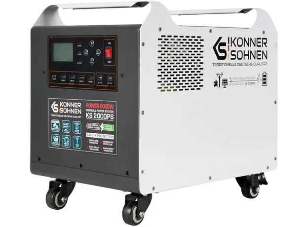 Электростанция портативная Konner&Sohnen KS 2000PS - изображение 2