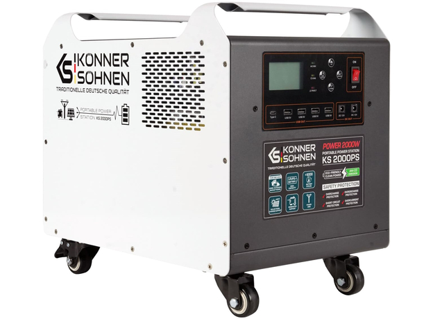 Электростанция портативная Konner&Sohnen KS 2000PS  Электростанция портативная Konner&Sohnen KS 2000PS