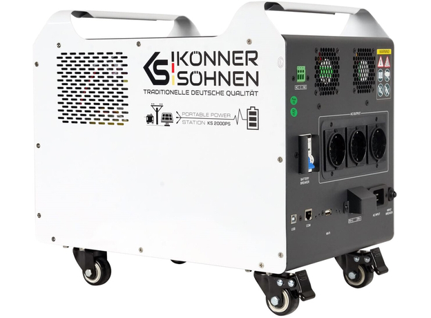 Электростанция портативная Konner&Sohnen KS 2000PS - изображение 7 Электростанция портативная Konner&Sohnen KS 2000PS - изображение 7
