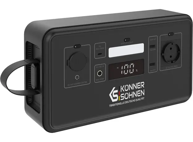 Зарядная станция Konner&Sohnen KS 300PS, Загальна вихідна потужність: 300 Вт - зображення 4