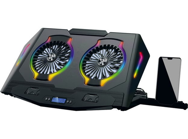 Охлаждающая подставка для ноутбука 2E Gaming 2E-CPG-006 Black (2E-CPG-006)  Охлаждающая подставка для ноутбука 2E Gaming 2E-CPG-006 Black (2E-CPG-006)