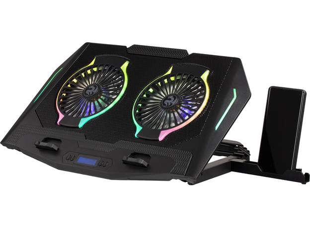 Охлаждающая подставка для ноутбука 2E Gaming 2E-CPG-006 Black (2E-CPG-006) - зображення 4 Охлаждающая подставка для ноутбука 2E Gaming 2E-CPG-006 Black (2E-CPG-006) - зображення 4