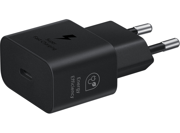 Сетевое зарядное устройство Samsung 25W Type-C Cable Black (EP-T2510XBEGEU)  Сетевое зарядное устройство Samsung 25W Type-C Cable Black (EP-T2510XBEGEU)