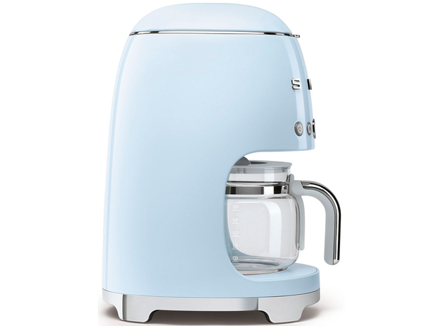 Капельная кофеварка SMEG 50's Retro Style Pastel Blue DCF02PBEU - изображение 4 Капельная кофеварка SMEG 50's Retro Style Pastel Blue DCF02PBEU - изображение 4