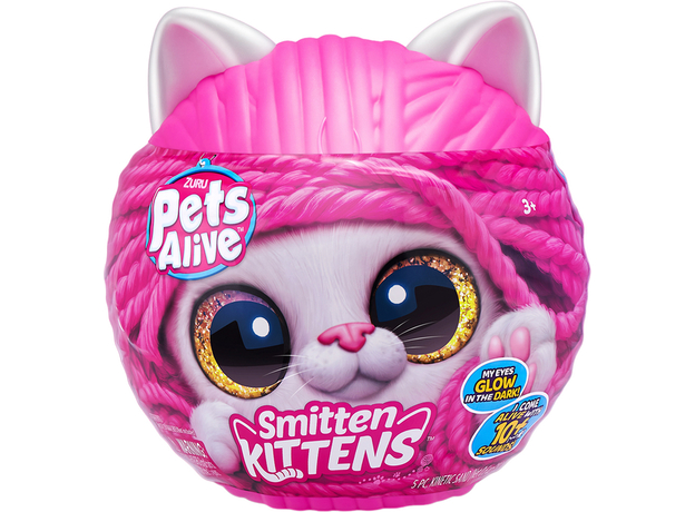 Интерактивный игровой набор-сюрприз Pets & Robo Alive S1 Игривые котята (9541) (6900007345002)  Интерактивный игровой набор-сюрприз Pets & Robo Alive S1 Игривые котята (9541) (6900007345002)