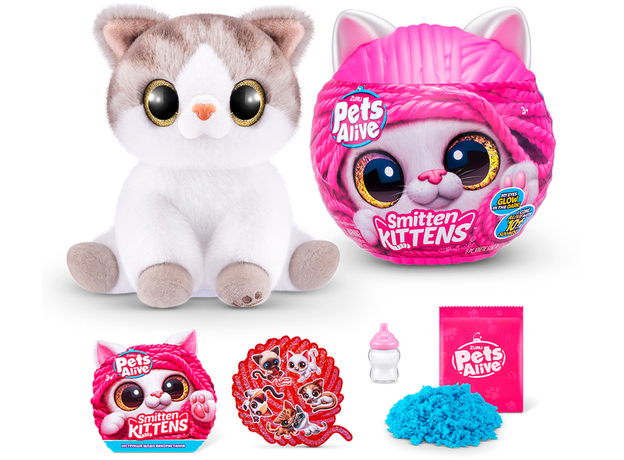 Интерактивный игровой набор-сюрприз Pets & Robo Alive S1 Игривые котята (9541) (6900007345002) - изображение 3 Интерактивный игровой набор-сюрприз Pets & Robo Alive S1 Игривые котята (9541) (6900007345002) - изображение 3