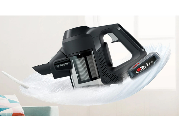 Аккумуляторный вертикальный пылесос Bosch Unlimited Serie 6 BBS611BSC - изображение 6 Аккумуляторный вертикальный пылесос Bosch Unlimited Serie 6 BBS611BSC - изображение 6