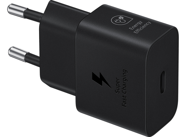 Сетевое зарядное устройство Samsung 25W Type-C Cable Black (EP-T2510XBEGEU) - изображение 4 Сетевое зарядное устройство Samsung 25W Type-C Cable Black (EP-T2510XBEGEU) - изображение 4