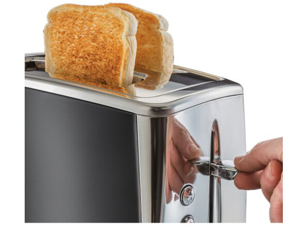 Тостер Russell Hobbs 23221-56 Luna Grey - изображение 2 Тостер Russell Hobbs 23221-56 Luna Grey - изображение 2