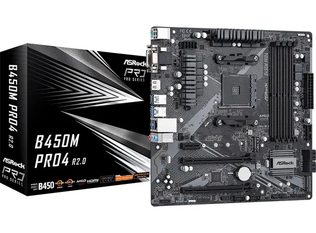 ASRock B450M PRO4 R2.0 - изображение 4