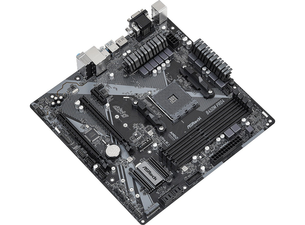ASRock B450M PRO4 R2.0 - изображение 2 ASRock B450M PRO4 R2.0 - изображение 2