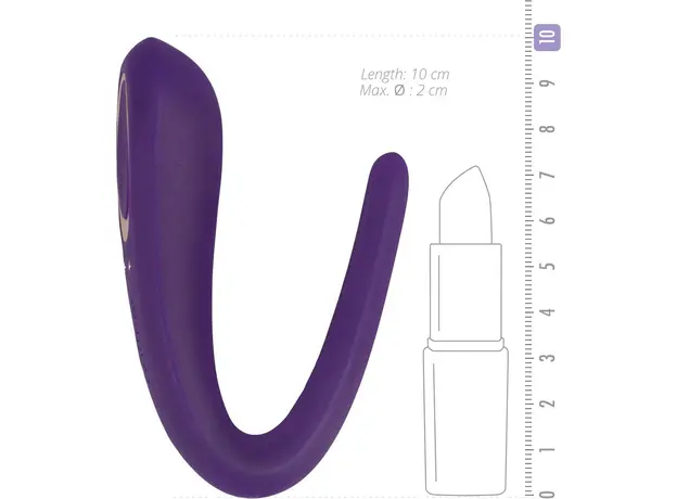 Satisfyer Partner - вибратор для пар (фиолетовый) - изображение 3