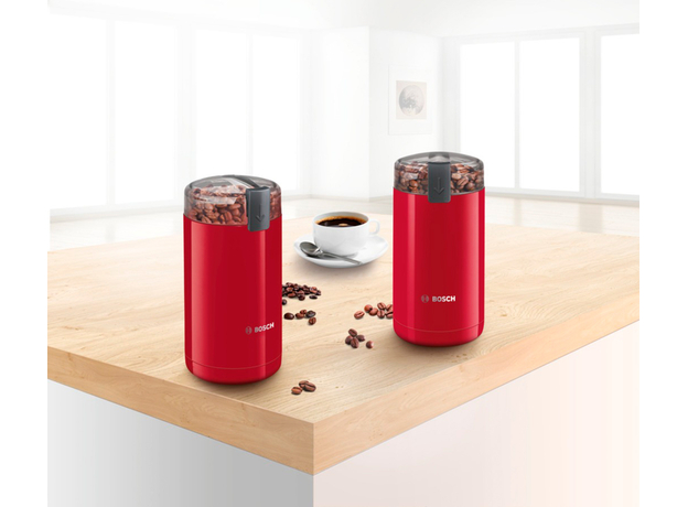 Кофемолка BOSCH TSM6A014R Red - изображение 7 Кофемолка BOSCH TSM6A014R Red - изображение 7