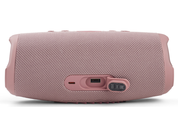 Портативная Bluetooth-колонка JBL Charge 5 Pink (JBLCHARGE5PINK) USB Type C, Цвет производителя: Pink - изображение 3 Портативная Bluetooth-колонка JBL Charge 5 Pink (JBLCHARGE5PINK) USB Type C, Цвет производителя: Pink - изображение 3