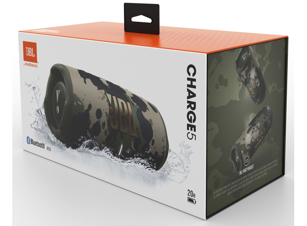 Беспроводная колонка JBL Charge 5 Squad (JBLCHARGE5SQUAD), Цвет производителя: Squad - изображение 7 Беспроводная колонка JBL Charge 5 Squad (JBLCHARGE5SQUAD), Цвет производителя: Squad - изображение 7