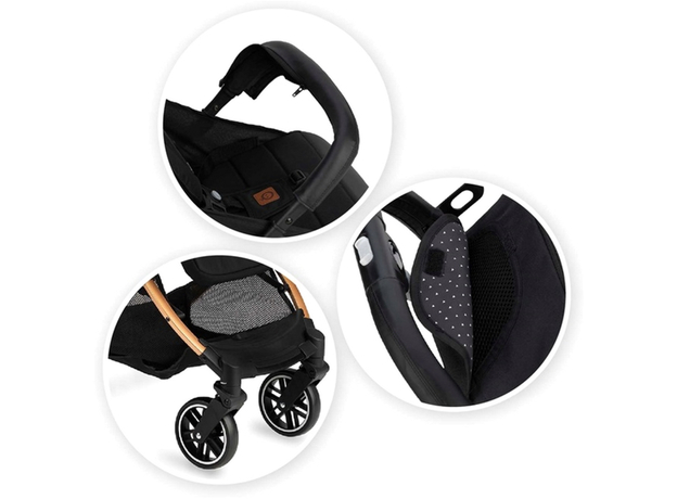 Прогулочная коляска Momi Estelle Black (WOSP00003) (5900495864604) - изображение 15 Прогулочная коляска Momi Estelle Black (WOSP00003) (5900495864604) - изображение 15