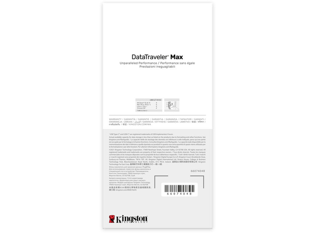 Kingston DataTraveler Max 512GB USB 3.2 (Gen 2) Type C Black (DTMAX/512GB) - изображение 9 Kingston DataTraveler Max 512GB USB 3.2 (Gen 2) Type C Black (DTMAX/512GB) - изображение 9
