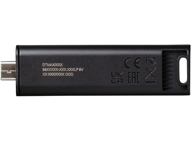 Флеш память USB Kingston DataTraveler Max 1TB USB 3.2 Gen 2 Type-C Black (DTMAX/1TB) - изображение 6 Флеш память USB Kingston DataTraveler Max 1TB USB 3.2 Gen 2 Type-C Black (DTMAX/1TB) - изображение 6