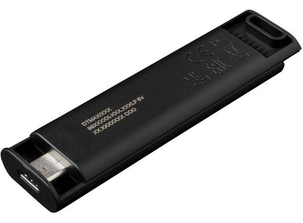 Kingston DataTraveler Max 512GB USB 3.2 (Gen 2) Type C Black (DTMAX/512GB) - изображение 5 Kingston DataTraveler Max 512GB USB 3.2 (Gen 2) Type C Black (DTMAX/512GB) - изображение 5