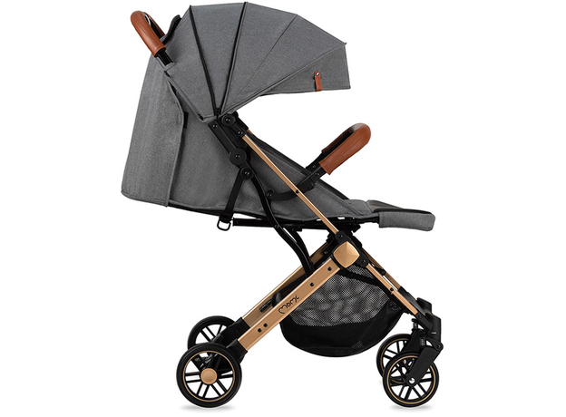 Прогулочная коляска Momi Estelle grey-gold (WOSP00018) (5900495959034) - изображение 4 Прогулочная коляска Momi Estelle grey-gold (WOSP00018) (5900495959034) - изображение 4