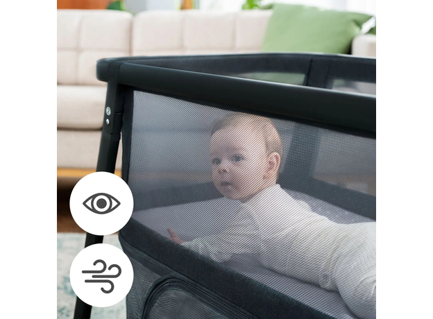 Кровать-манеж 4 в 1 Kinderkraft Sofi Plus Grey (KLSOFIPLGRY0000) - изображение 12 Кровать-манеж 4 в 1 Kinderkraft Sofi Plus Grey (KLSOFIPLGRY0000) - изображение 12