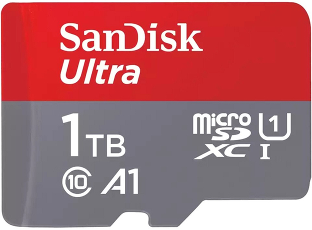 SanDisk Ultra MicroSDXC 1TB Class 10 UHS-I U1 + adapter SD (SDSQUAC-1T00-GN6MA) 