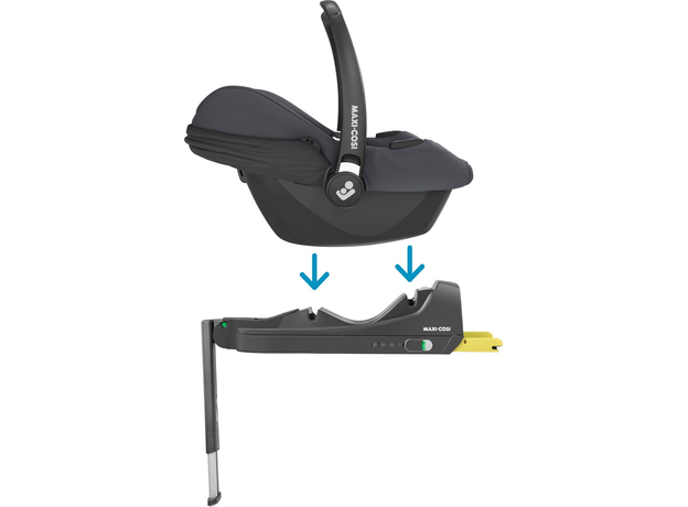 Автокресло Maxi-Cosi CabrioFix i-Size Essential Graphite (8558750112) - изображение 2 Автокресло Maxi-Cosi CabrioFix i-Size Essential Graphite (8558750112) - изображение 2