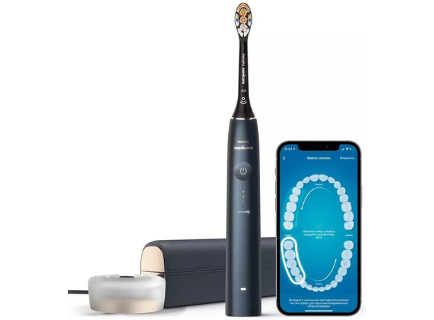 Электрическая зубная щетка Philips Sonicare Prestige 9900 HX9992/12 - зображення 6 Электрическая зубная щетка Philips Sonicare Prestige 9900 HX9992/12 - зображення 6