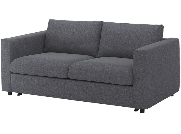 Двухместный раскладной диван ІКЕА VIMLE Gunnared (s09545271) серый 