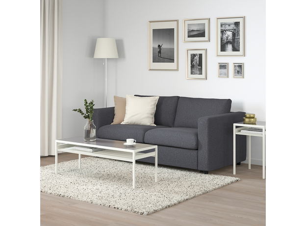 Двухместный раскладной диван ІКЕА VIMLE Gunnared (s09545271) серый - изображение 5