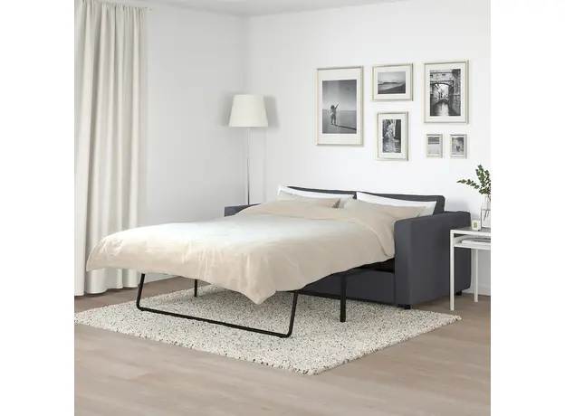 Двухместный раскладной диван ІКЕА VIMLE Gunnared (s09545271) серый - изображение 3