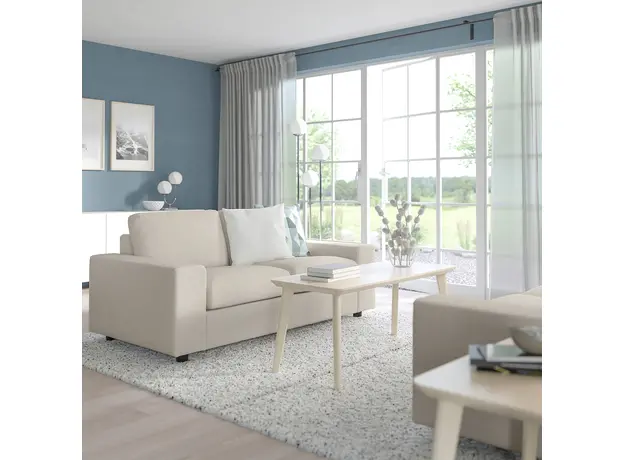 Двухместный диван ІКЕА Vimle Gunnared beige (s69400543) - изображение 2